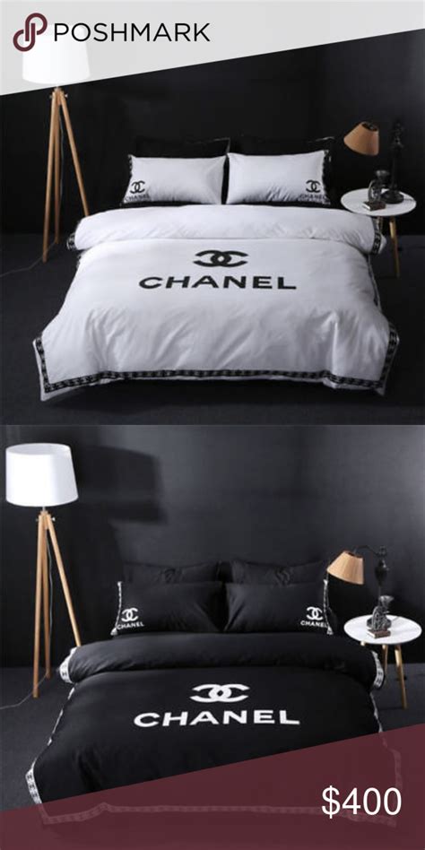 chanel bed set amazon|Chanel bedding set king size.